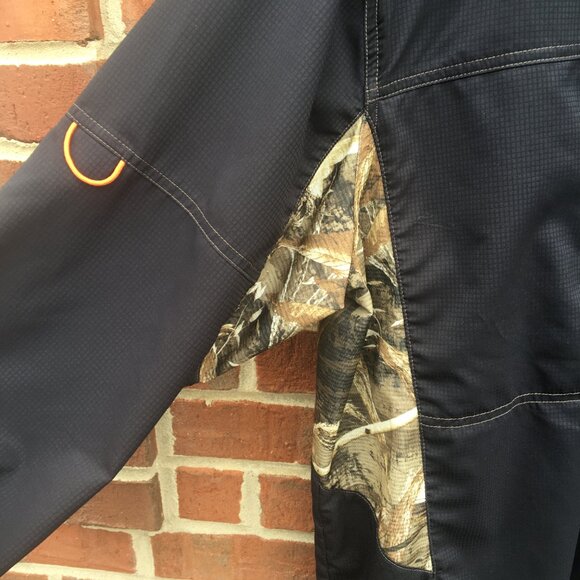 Magellan Outdoors Shirt Mens XL Black Camo Semi-Fitted Hunt Gear Mag Cool - Picture 3 of 11